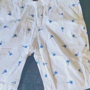 Palm Tree printed shorts